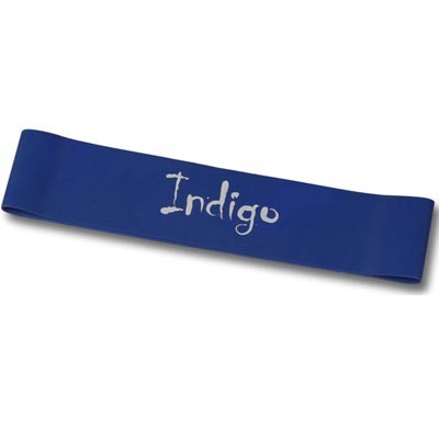 Эспандер Лента латекс замкнутая INDIGO HEAVY (7-12 кг) 6004-3 HKRB 46*5*0.09 см Синий